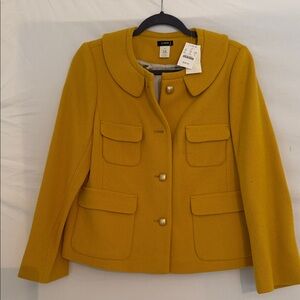 JCREW Women's Golden Yellow Blazer